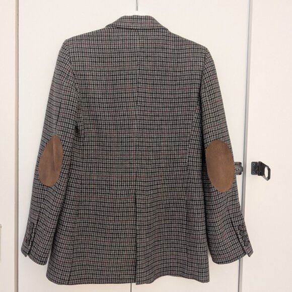 Zara Wool Blazer with Patches - Picture 2 of 2